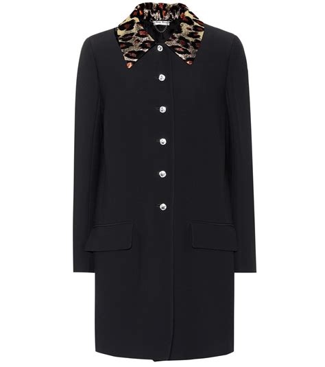 miu miu crystal embellished coat|Miu Miu crystal.